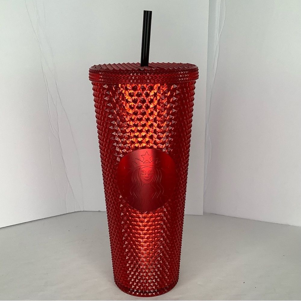 Starbucks Red Studded OU Oklahoma Sooners  Collegiate Series 24fl.oz Tumbler